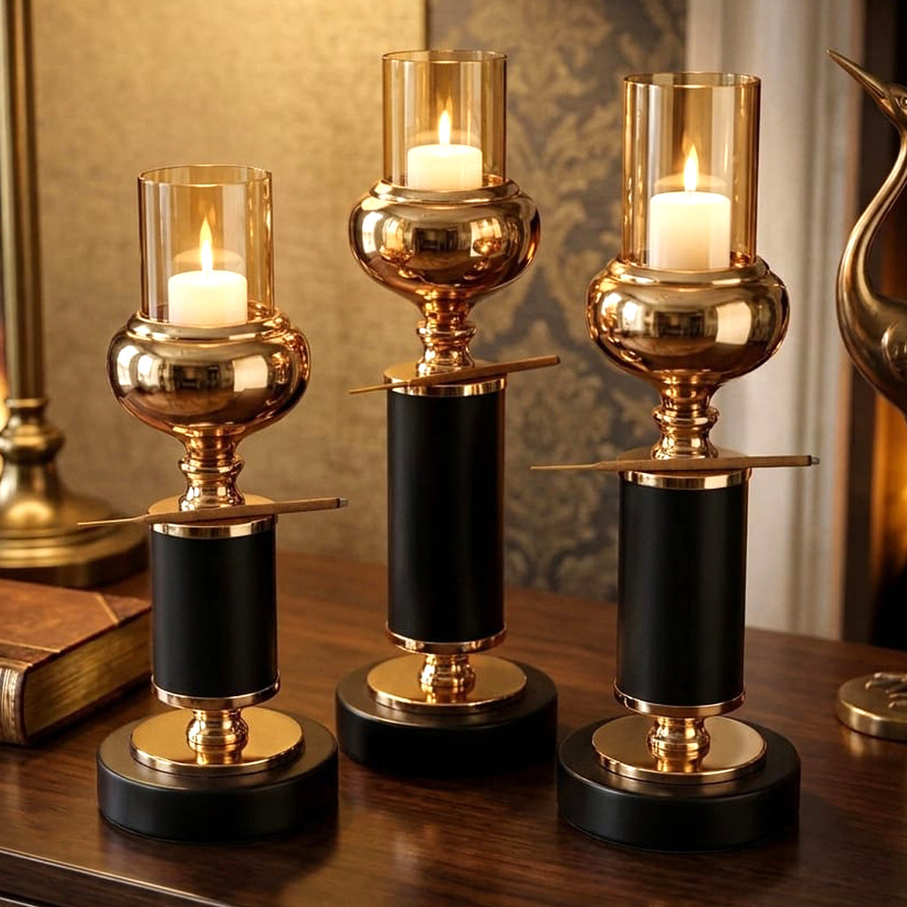 Aurelia Trio Candle Stands