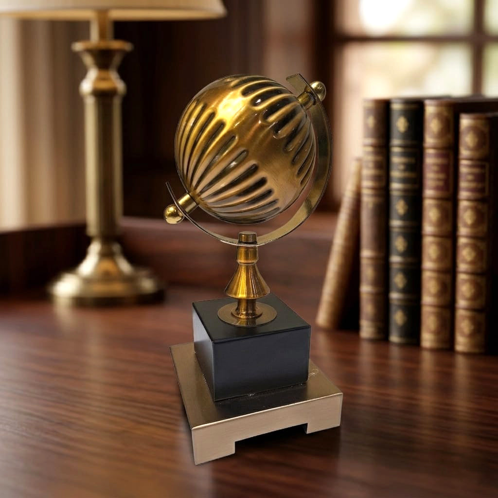 Aero Fluted Brass Orb