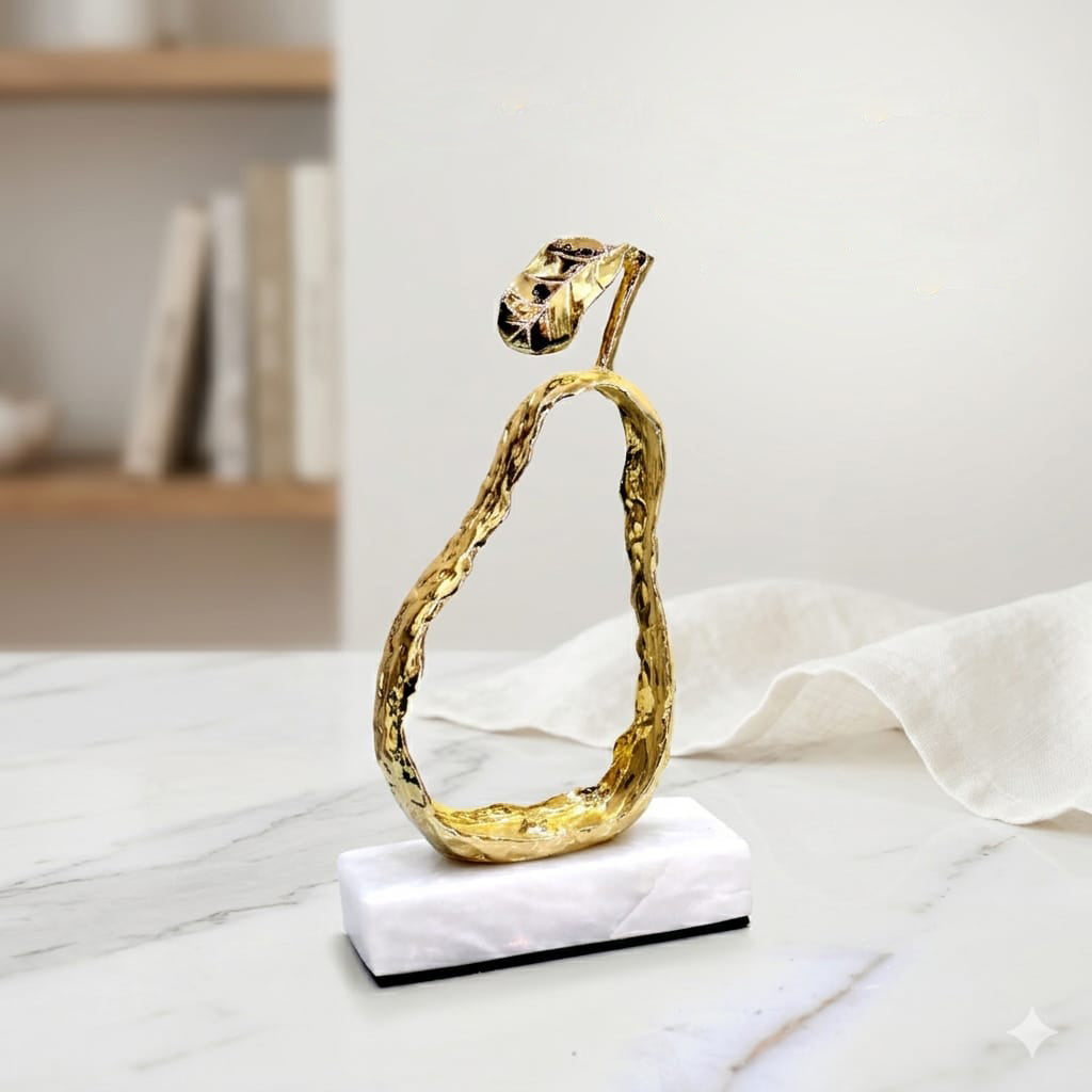 Gilded Silhouette Pear