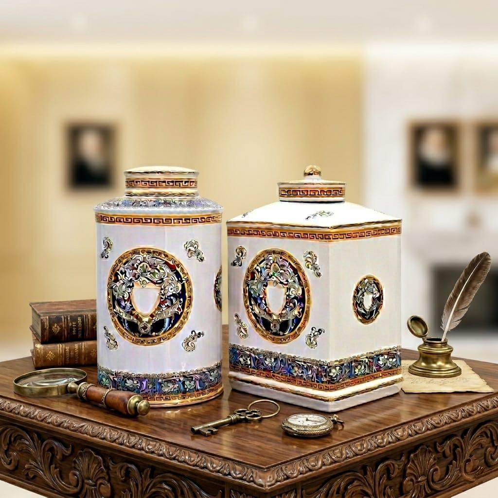 Antique Collector & Curio Cabinet Luxe