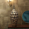 Gilded Medallion Statement Canister