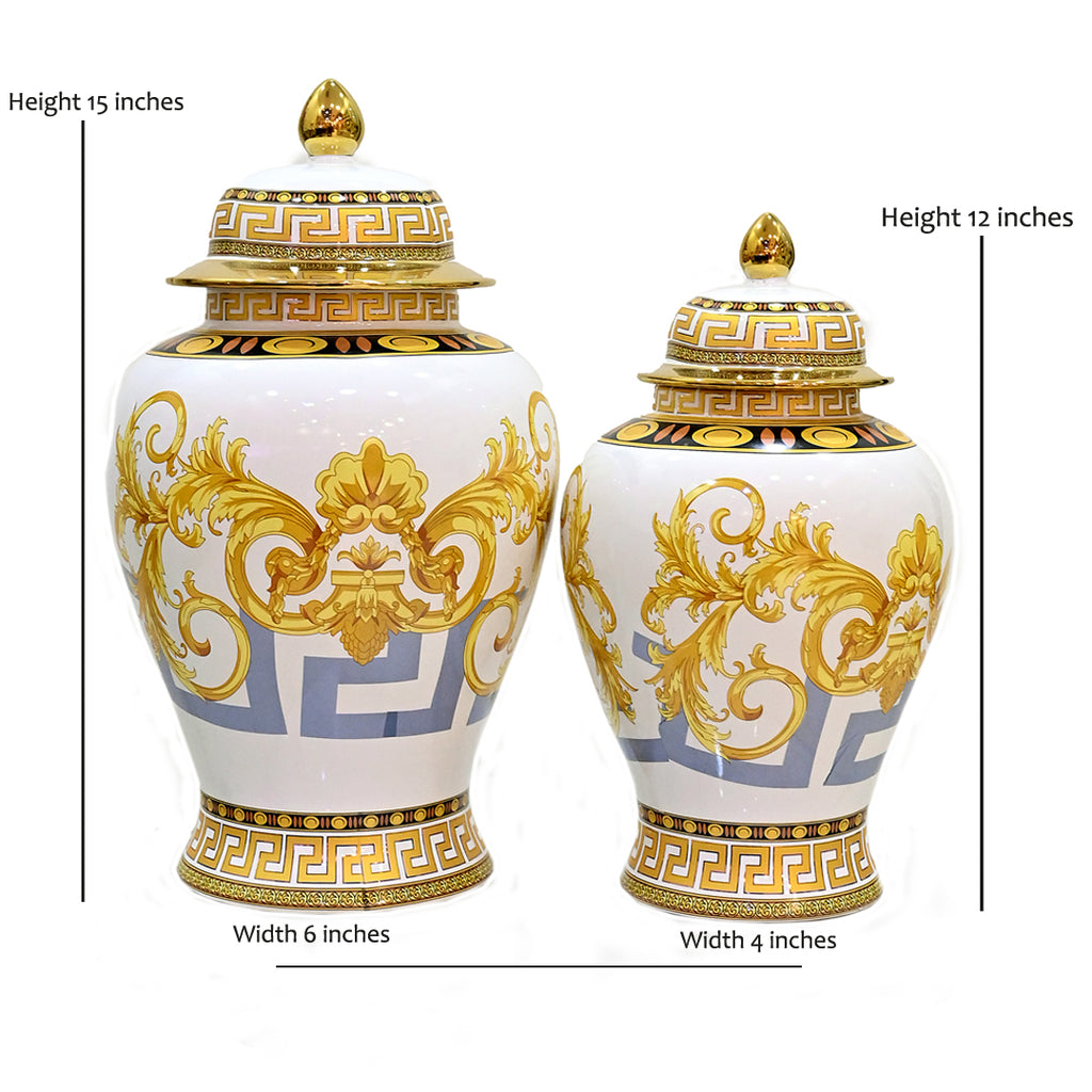 Gilded Renaissance Imperial Candy Jars