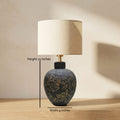 The Onyx Meadow Gilded Table Lamp