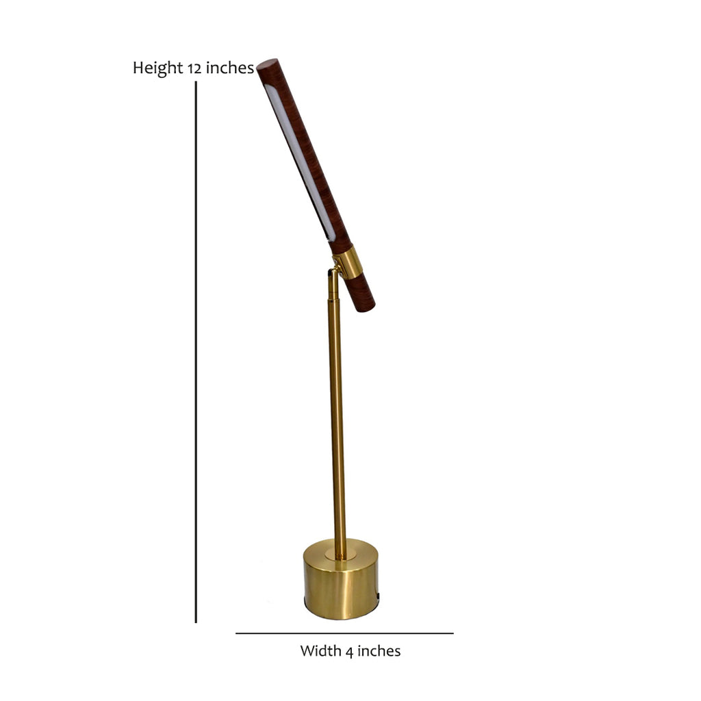 The Alva Adjustable Baton Desk Lamp