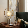 Lumina Bloom Brass Accent Lamp