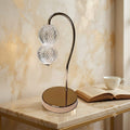 Lumina Sculptural Crystal Globe Lamp