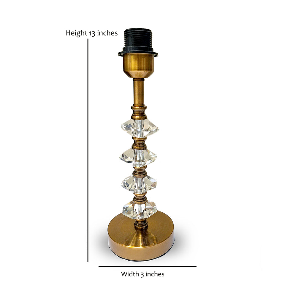 Luminary Stacked Gem Table Lamp
