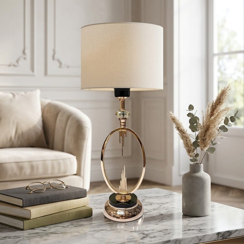 Skylar Rose Gold lamp