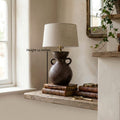 The Espresso Earthenware Handle Lamp