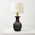 The Obsidian Gold Urn Lamp