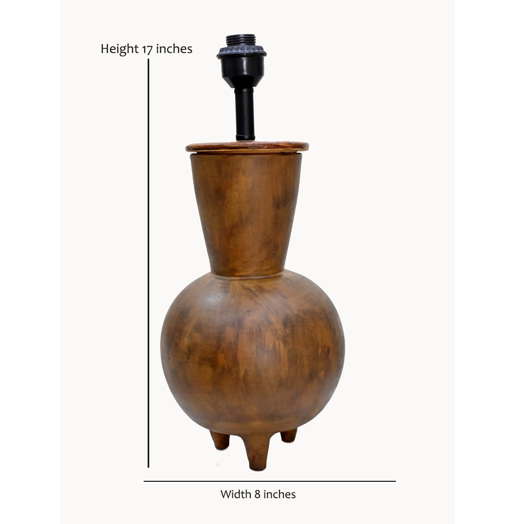 The Sierra Tripod Gourd Lamp Base