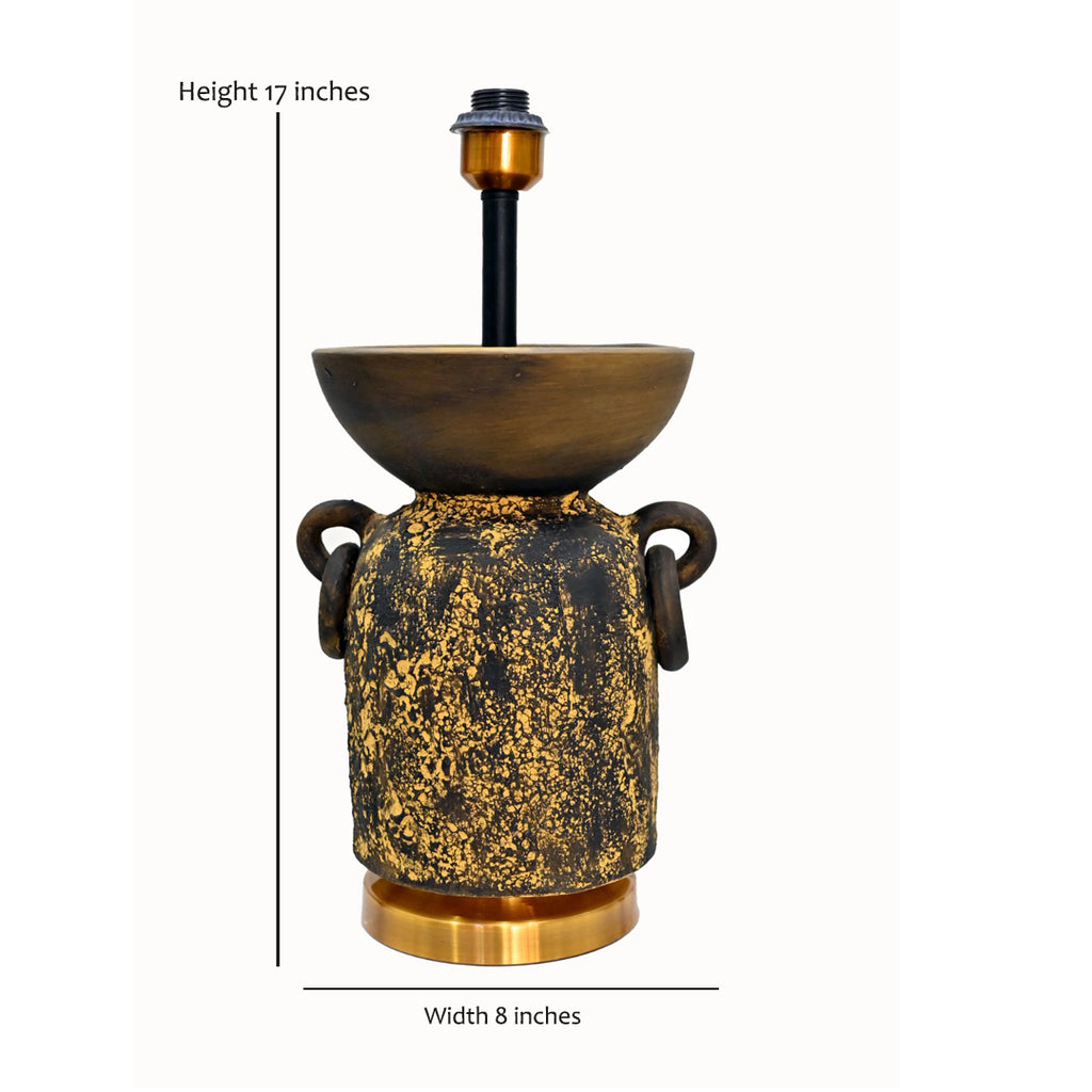 Artesia Matte Ocher Table Lamp