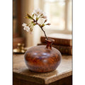 The Soren Burlwood Terracotta Bud Vase