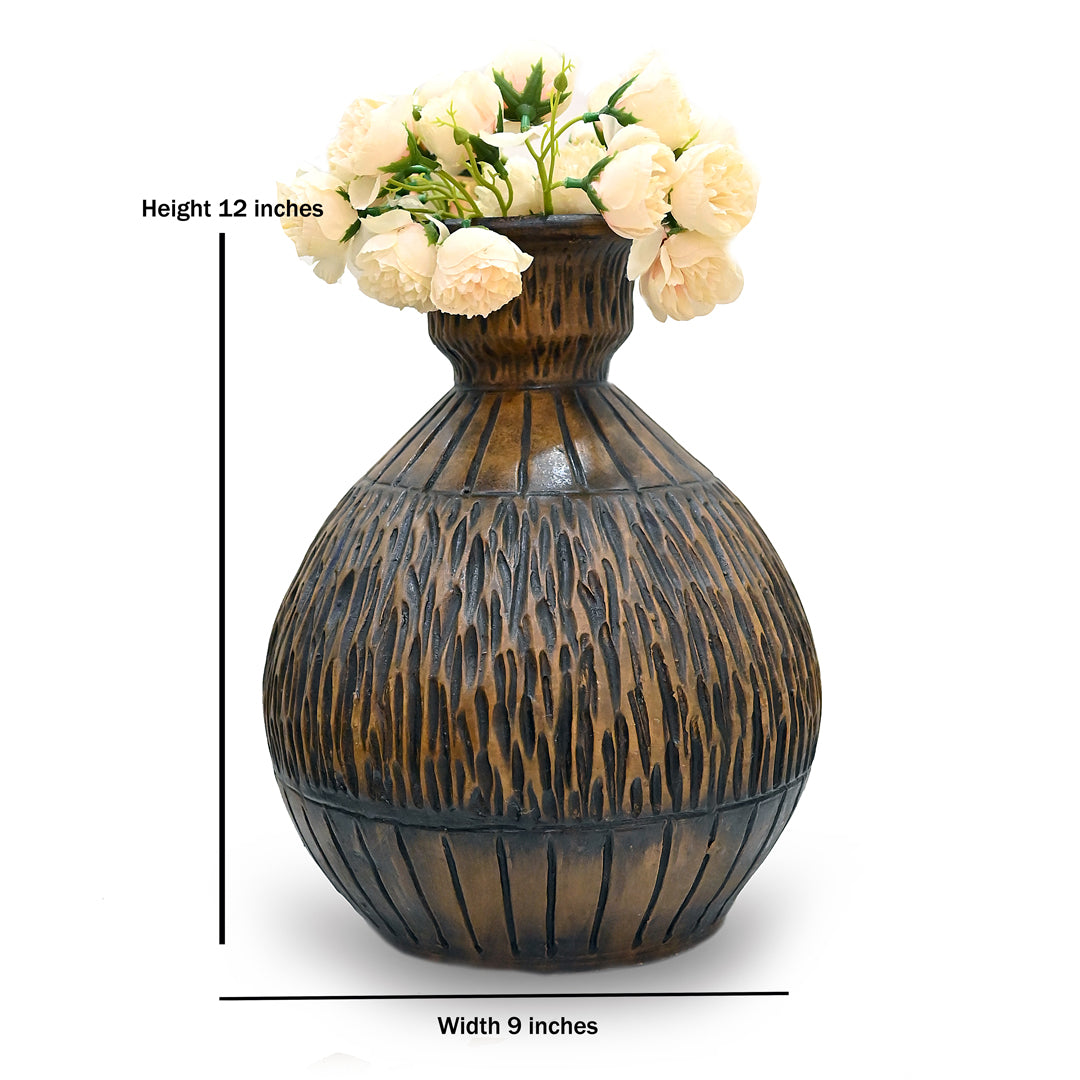 The Elena Carved Walnut Vessel