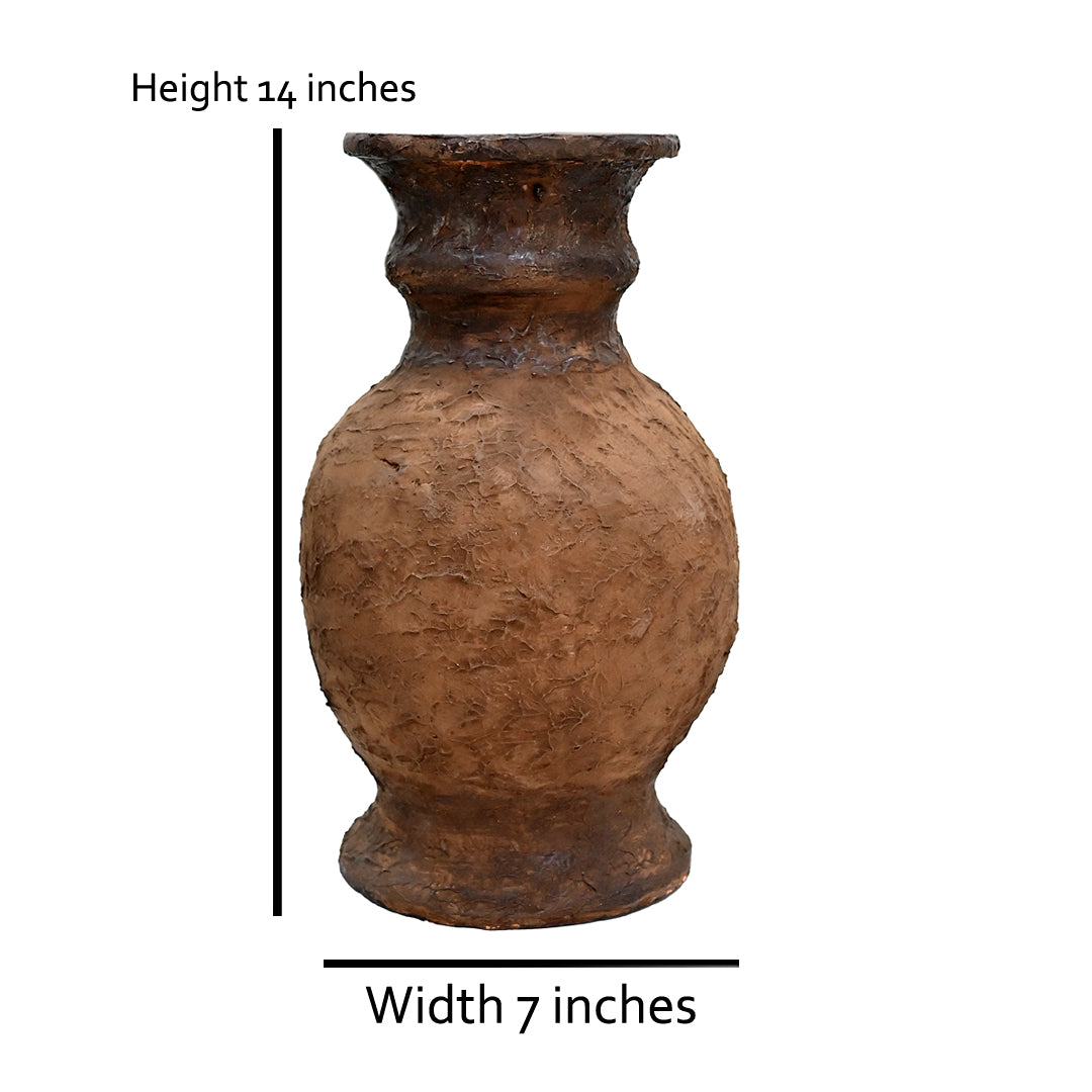 The Silas Textured Earth Urn