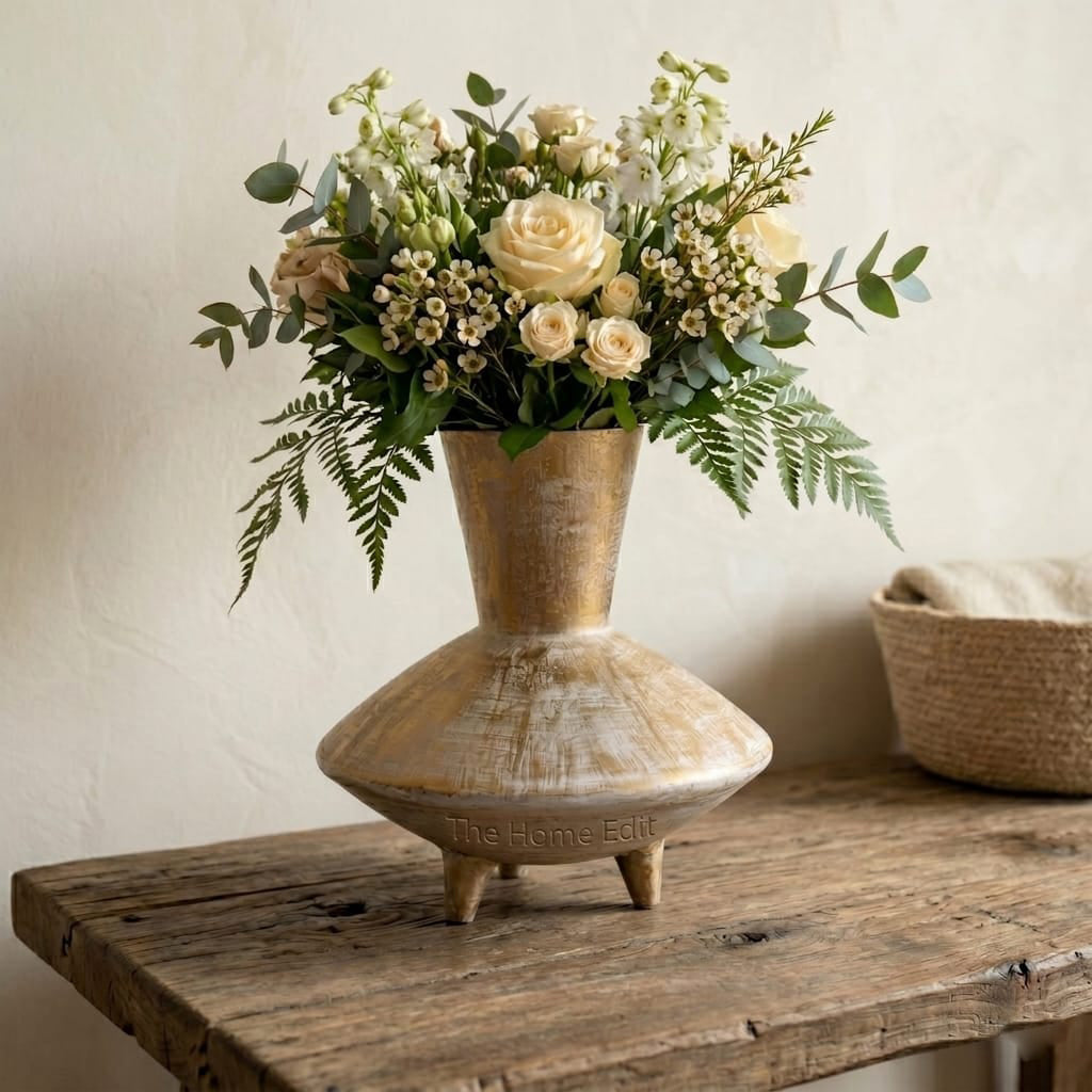The Signature Edit Gilded Tripod Vessel