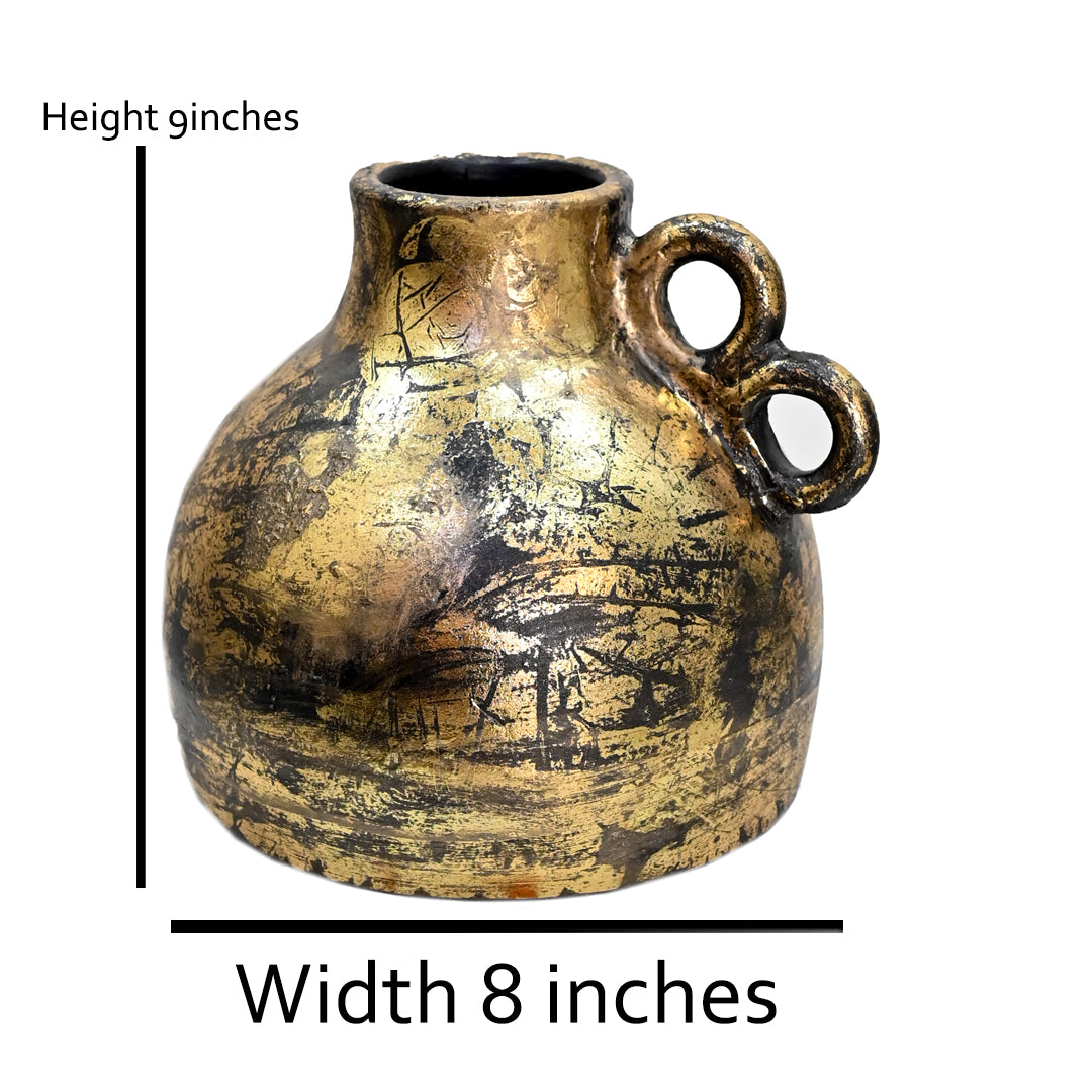 The Aurelia Double-Loop Gilded Jug