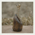 Artisanal Raw Earth Cave Vase