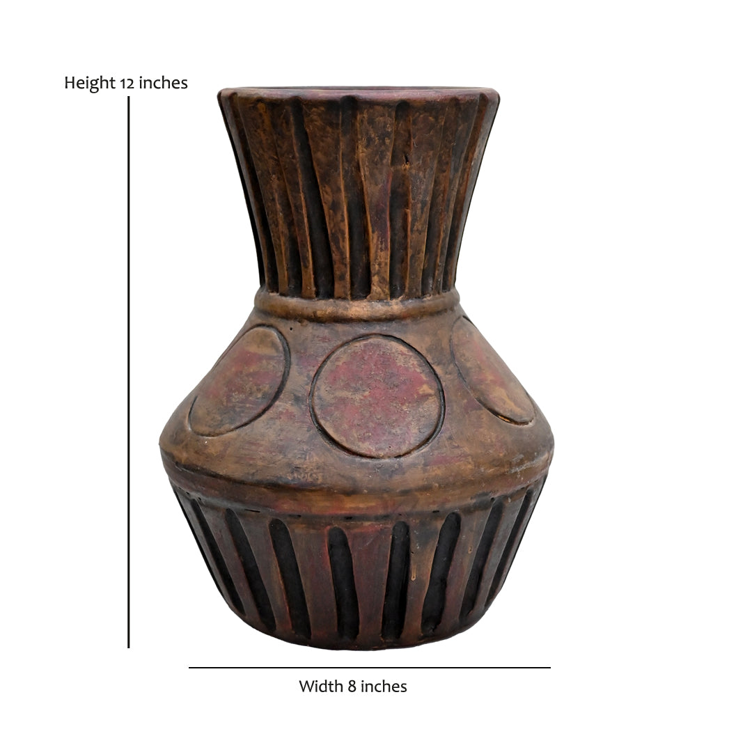 The Sierra Terracotta Tribal Urn