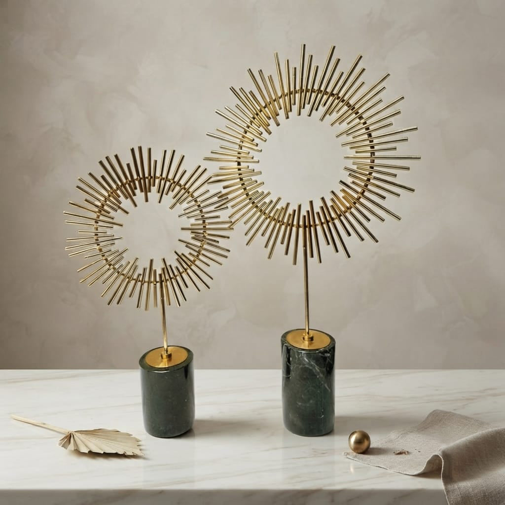The Golden Persian Orchard Sculpture