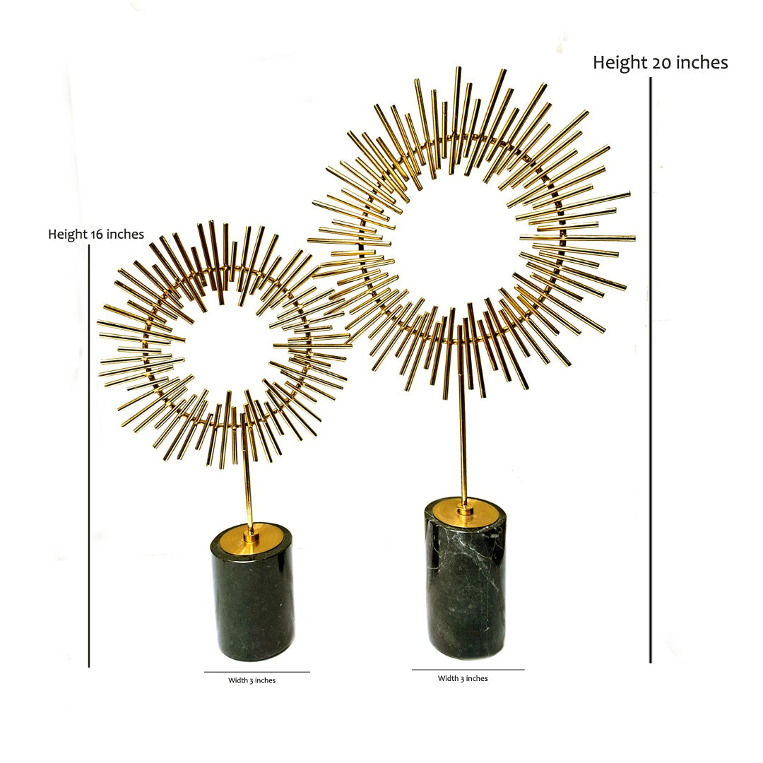 The Golden Persian Orchard Sculpture