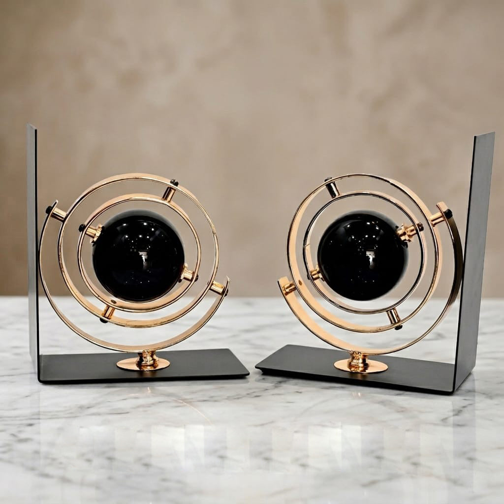 Orbital Equilibrium Bookend Set