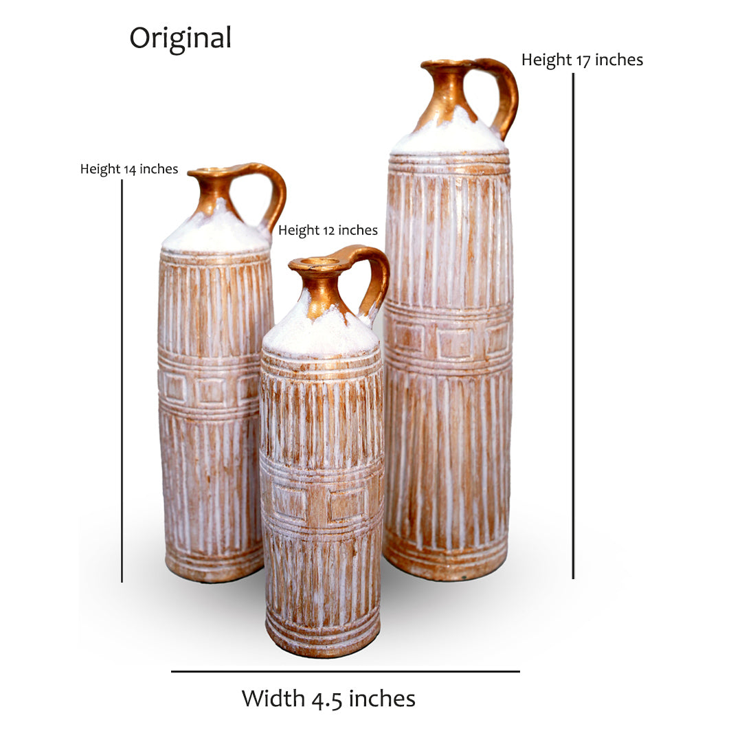 Gilded Texture Vase