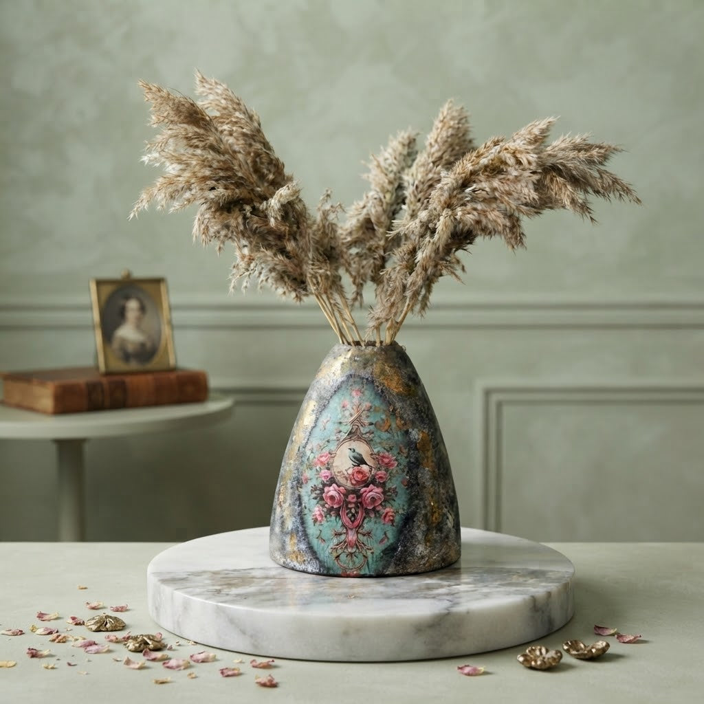 The Sierra Terracotta Tribal Urn Vase