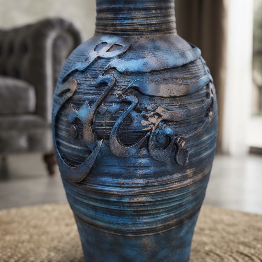 The Firoza Calligraphy Vase