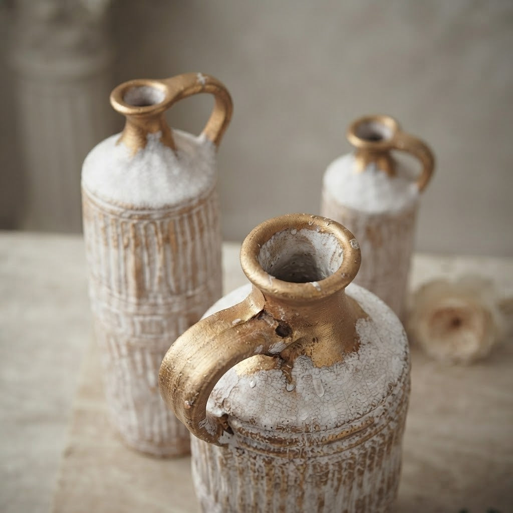 Gilded Texture Vase